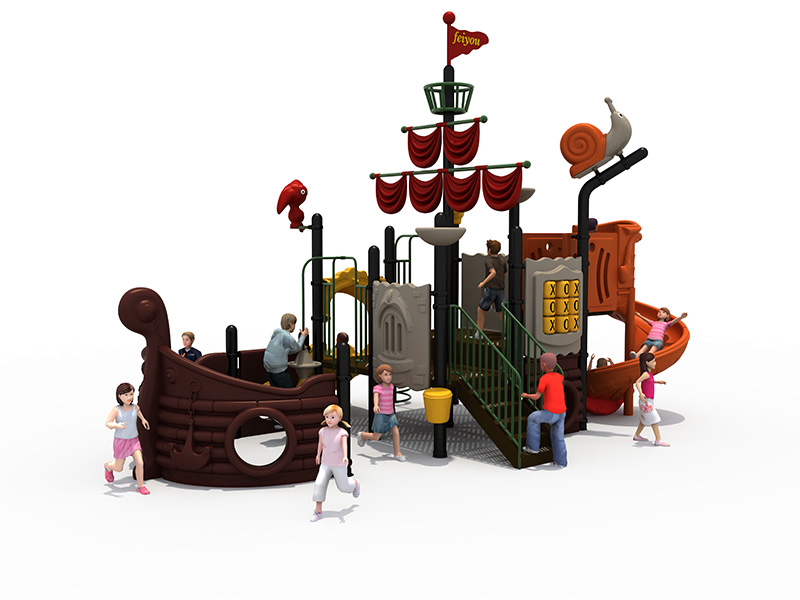 Ship attraction amusement equipment