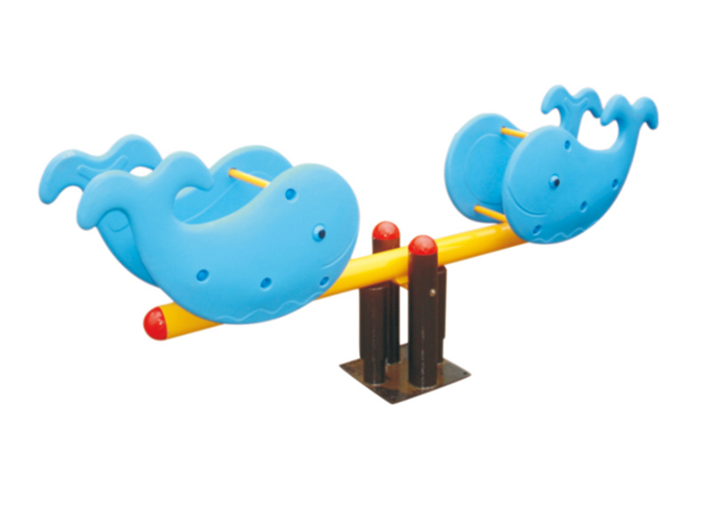 Outdoor seesaw playground outdoor