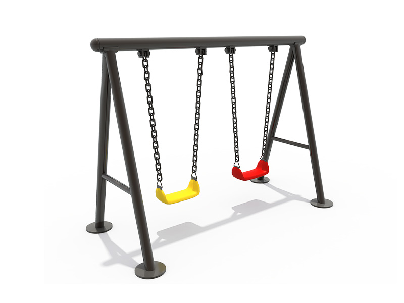 children swing with double sets