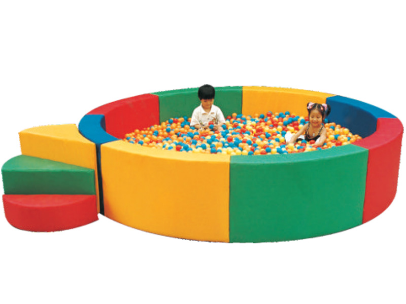 funny children soft play with ball poor