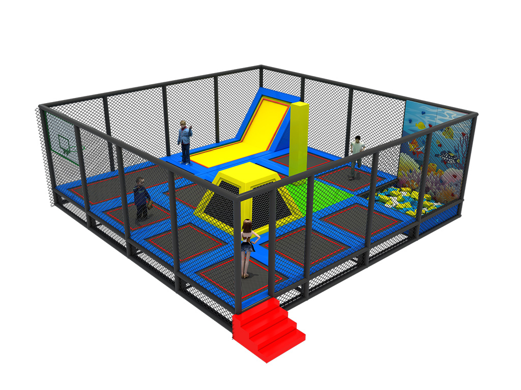Professional manufacture indoor trampoline park equipment with factory price from Feiyou Amusement