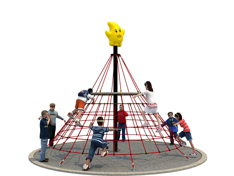 playground climbing rope outdoor climbing rope net for kids