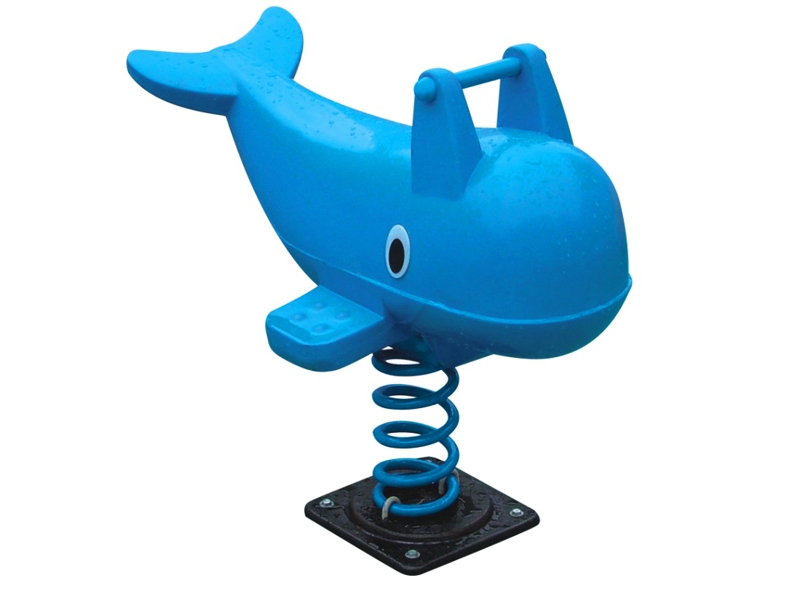 sea-dolphin ride-on kids toy for playground park