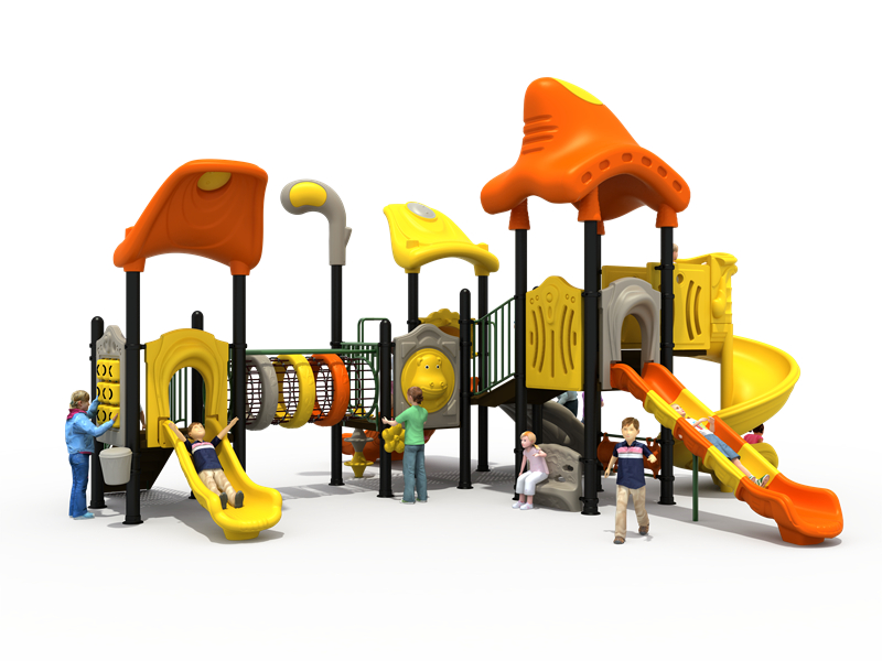 park kids plastic playground slide china Manufacturer