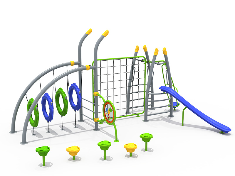 Outdoor gym playground are an integral part of childhood development