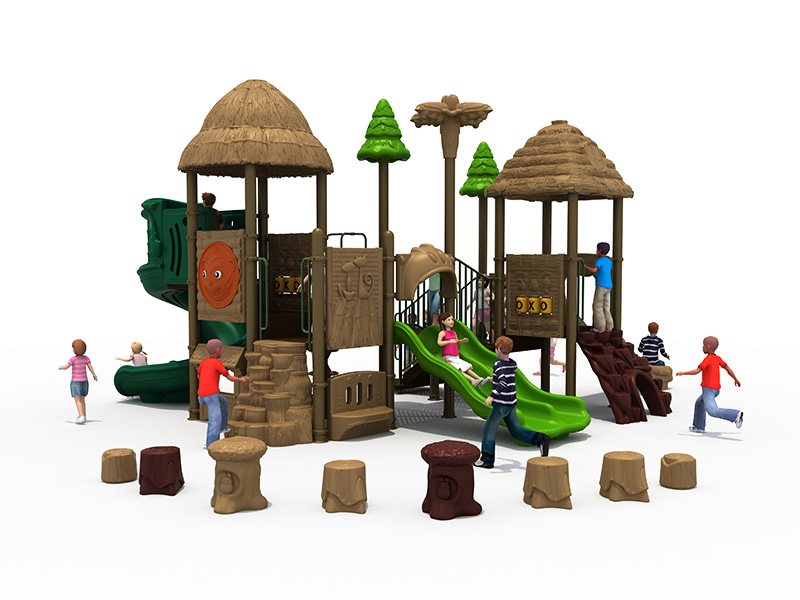 Outdoor baby toy set combination general models children slide play land equipment