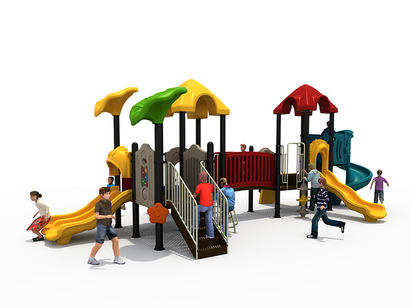 Climbing children playset