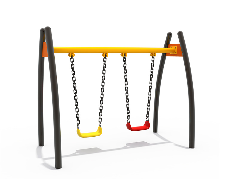 commerical swing sets metal frame