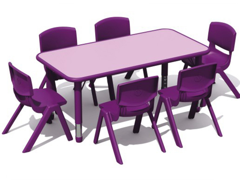 children plastic table & chair