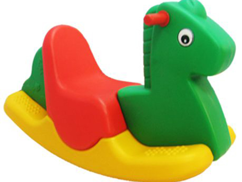 China made animal  plastic rocking horse toys baby walker toys plastic riding horse 