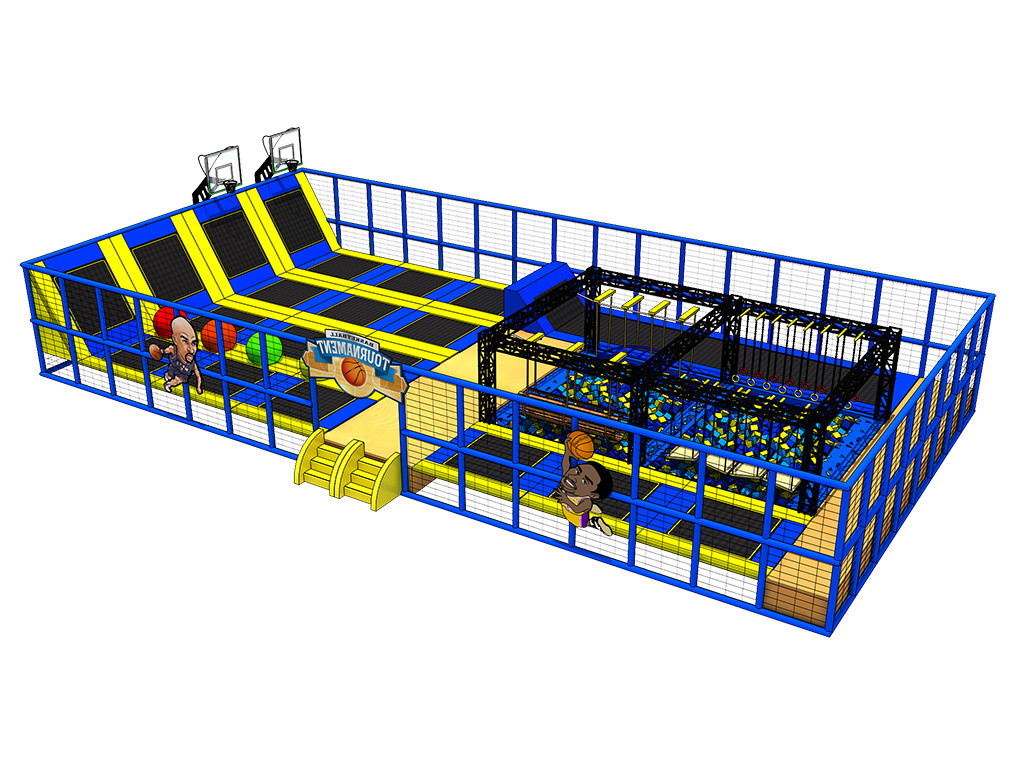 Most Popular Latest Design Best Sale Professional Manufacturer Big Trampoline Center 