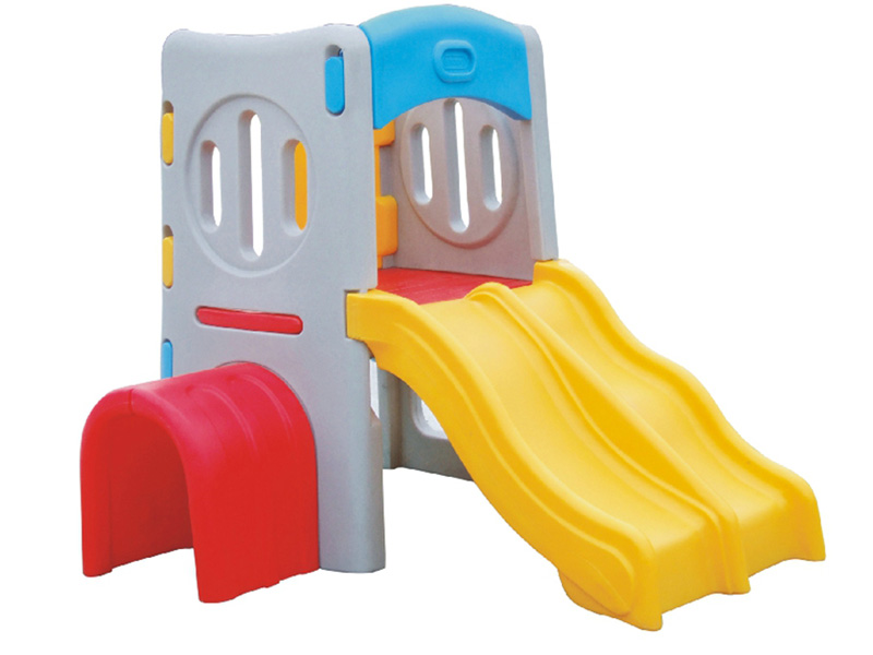 Good quality children indoor playground slide ladder plastic slide kids indoor plastic slide