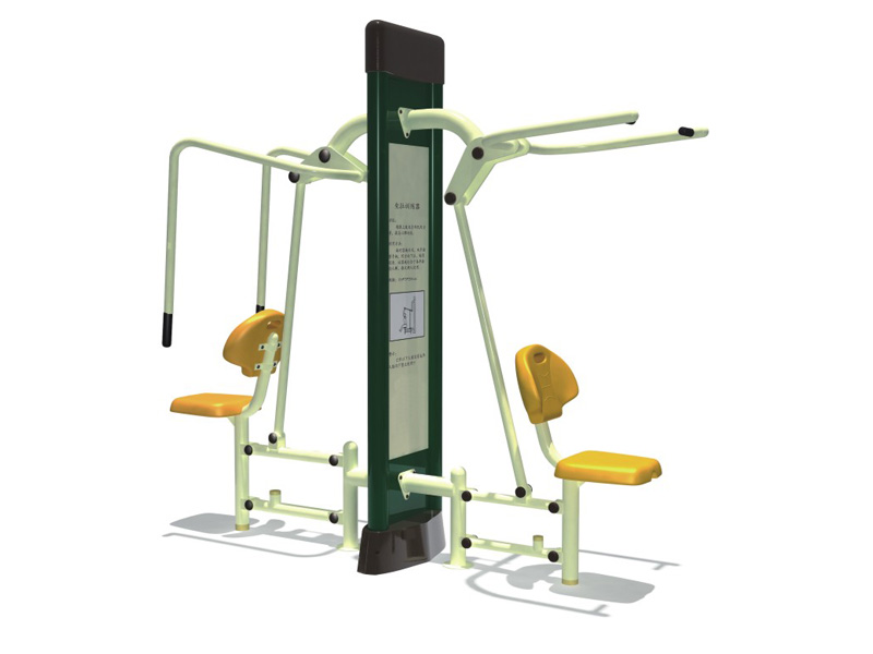 Commercial galvalized steel outdoor gym fitness equipment In China