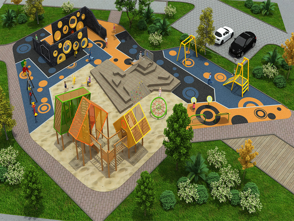 preschool outdoor play equipment whole design