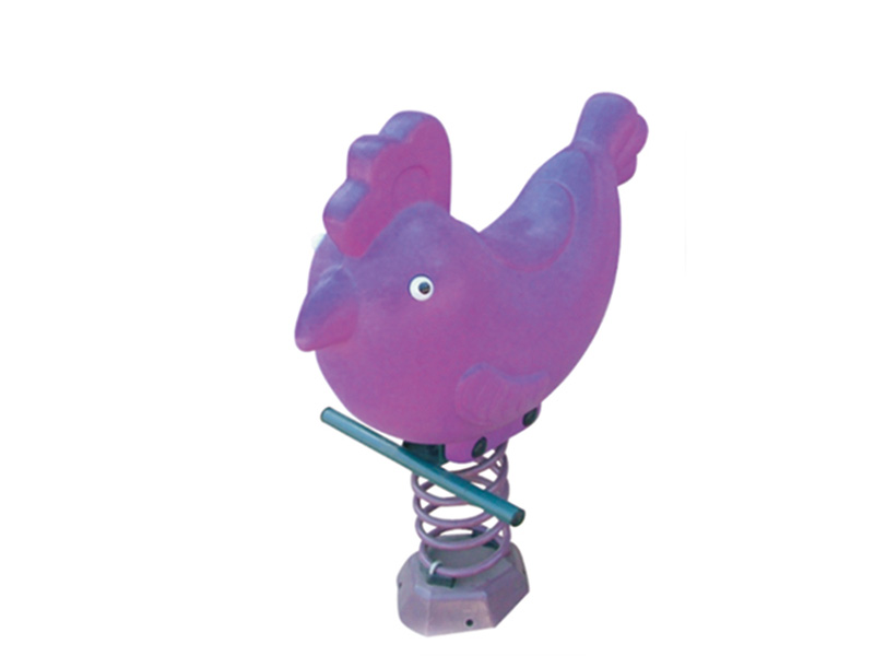 cool purple animal design play sets  in playground