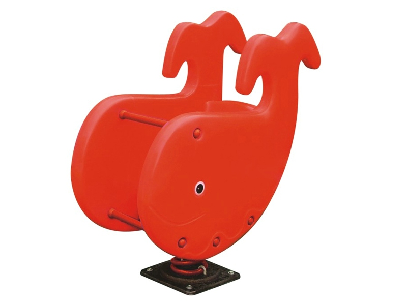 sea dolphin Horse Spring Rider for Outdoor Playground Center