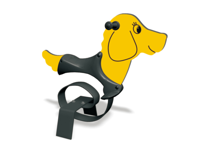 Cute Dog Spring Rider for  Commercial playground