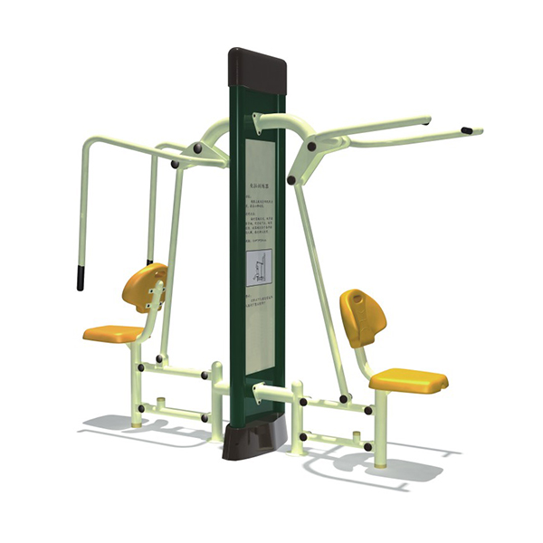 Commercial galvalized steel outdoor gym fitness equipment In China