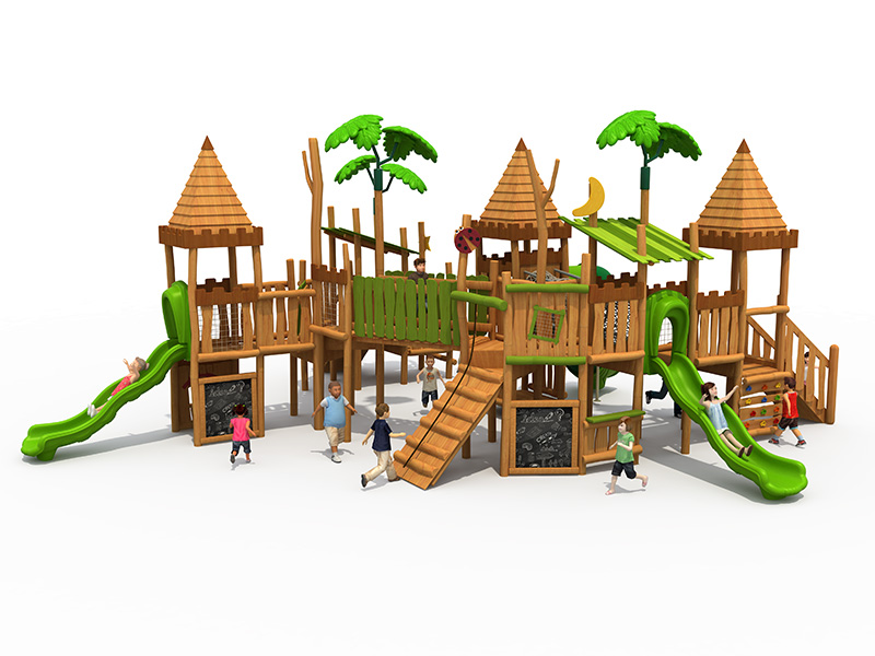 playground wood kids wooden playground outdoor wood house kids playground