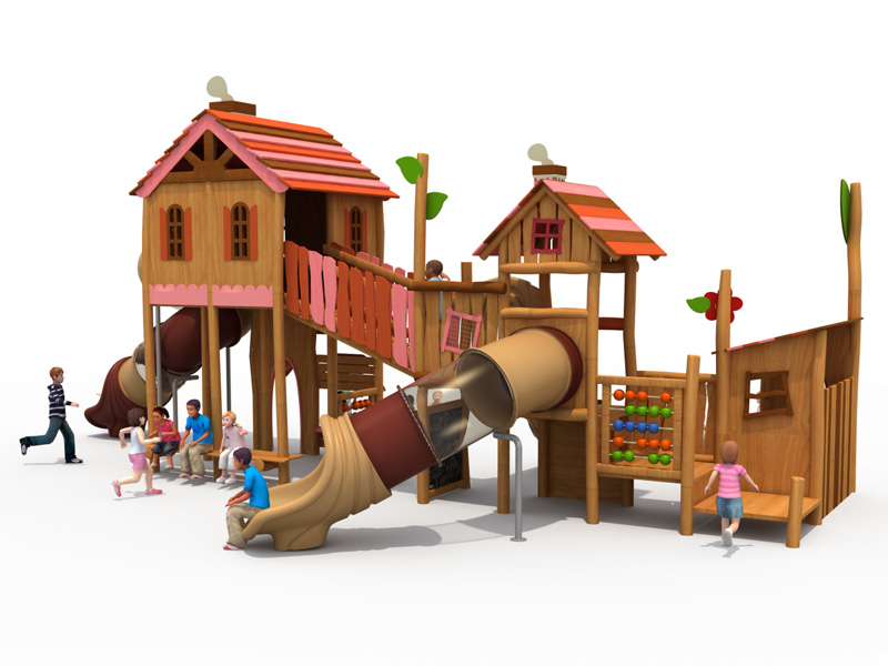 outdoor game school wooden play system