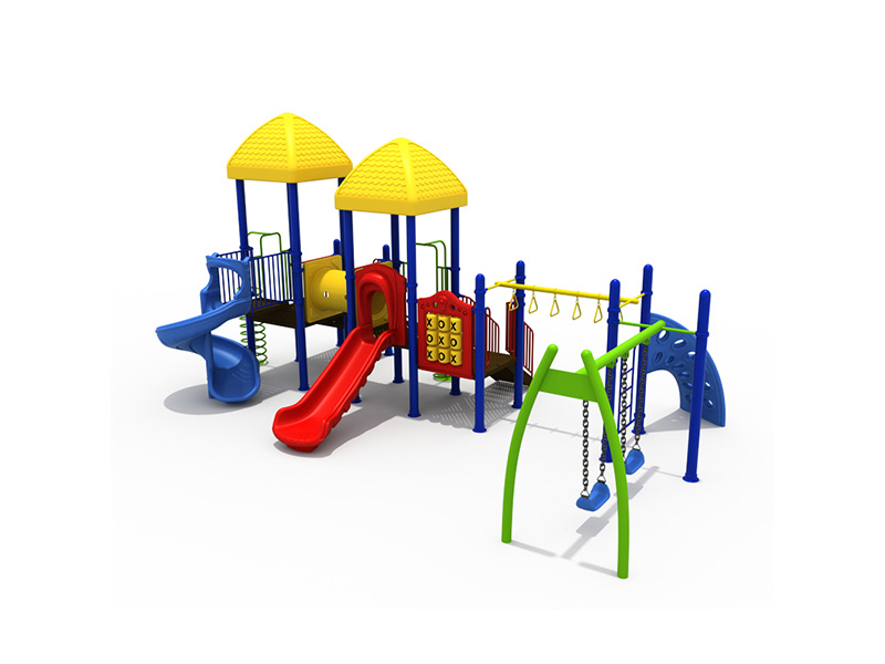 metal outdoor children playground structure