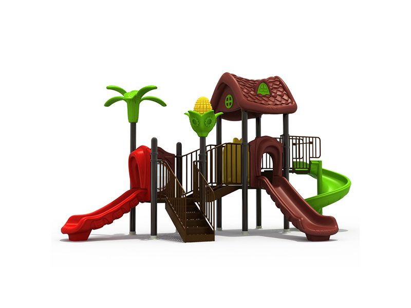 standarded outdoor playground slide supplier
