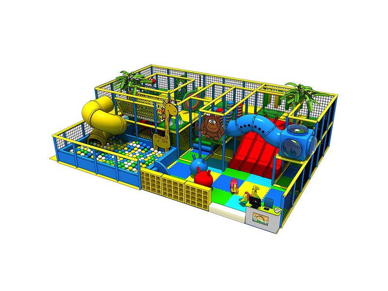 2020 Indoor Playground with Trampoline and Ball Pit