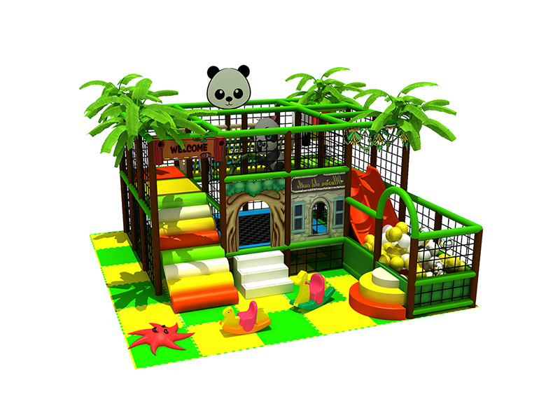2020 Jungle Panda Theme Indoor Playground for Kids