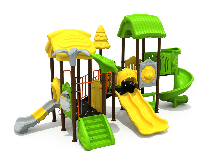 Attractive Design Children New Plastic Slide Outdoor Slide Rubber and Indoor Kids Playground 