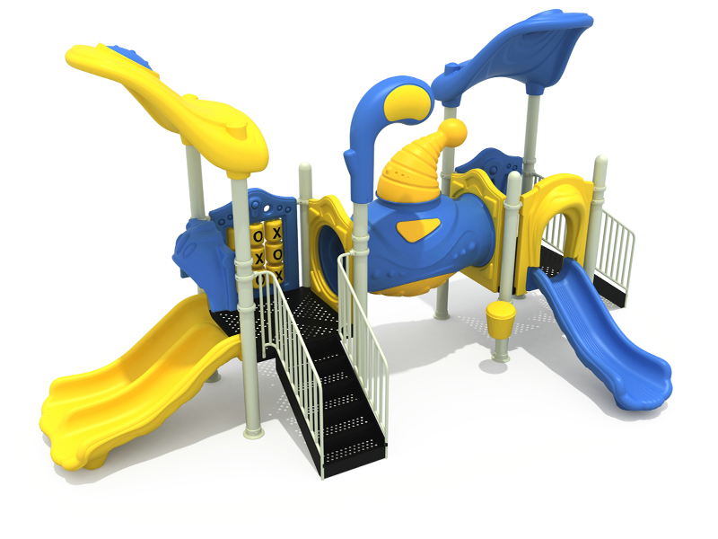 Kids playground plastic equipment amusement park commercial entertainment outdoor playground slide