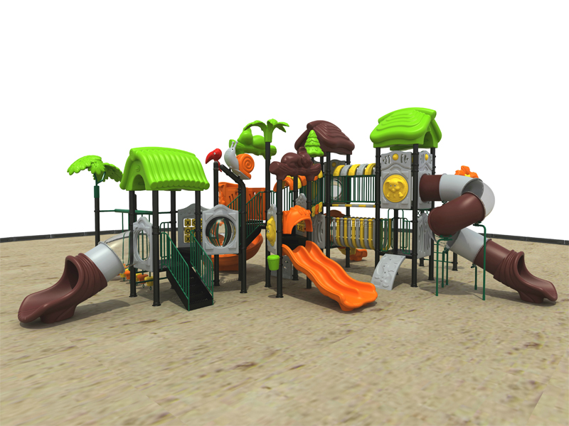 New Multifunction Park Slide Plastic Church Toddler LLDPE Playground Equipment