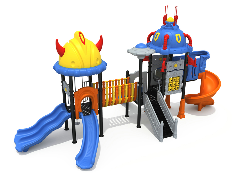 Factory price new design kids zone playground equipment fun for outdoor Space Theme Series