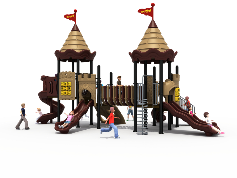 kindergarten toddler plastic playground slide china supplier