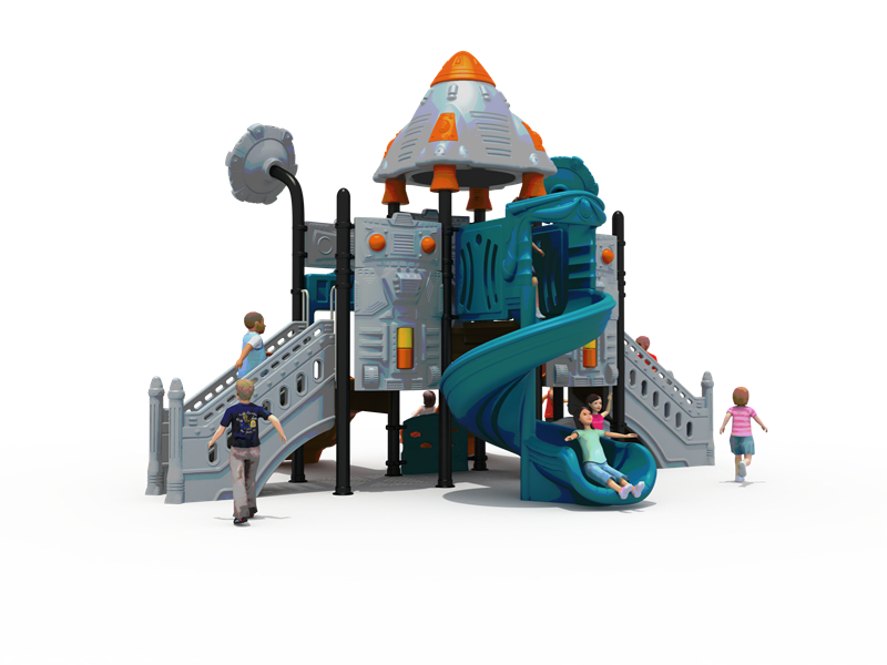 shopping mall children plastic slide china Manufacturer