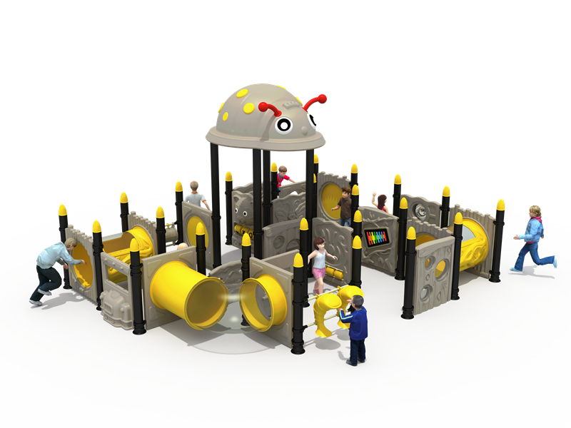 kindergarten safety plastic playground facilites china supplier