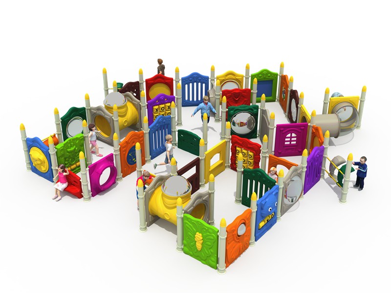 kindergarten safety plastic playground slide Manufacturer