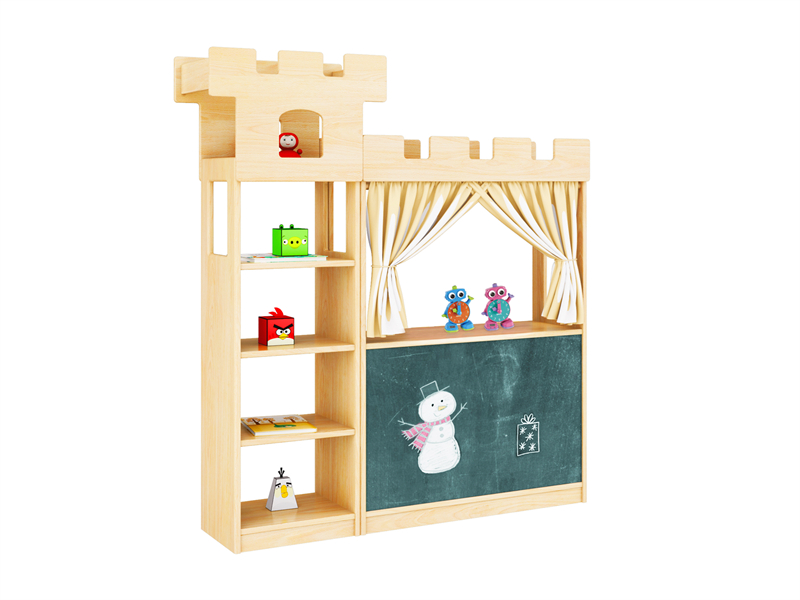 classroom baby Rubber wood Kindergarten furniture china Manufacturer