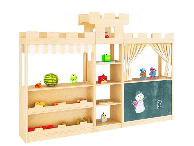classroom baby Rubber wood Kindergarten furniture Factory direct sales