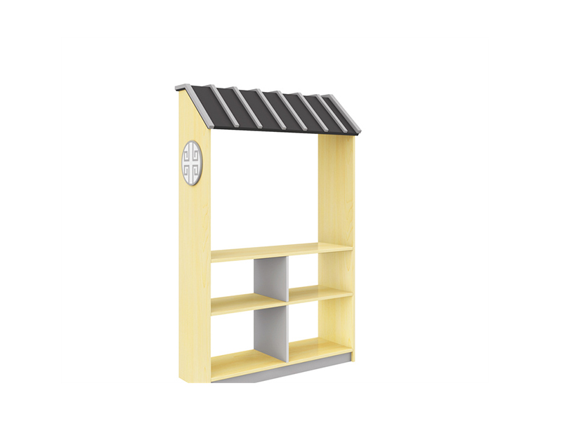 kindergarten children maple wood bookshelf Factory direct sales