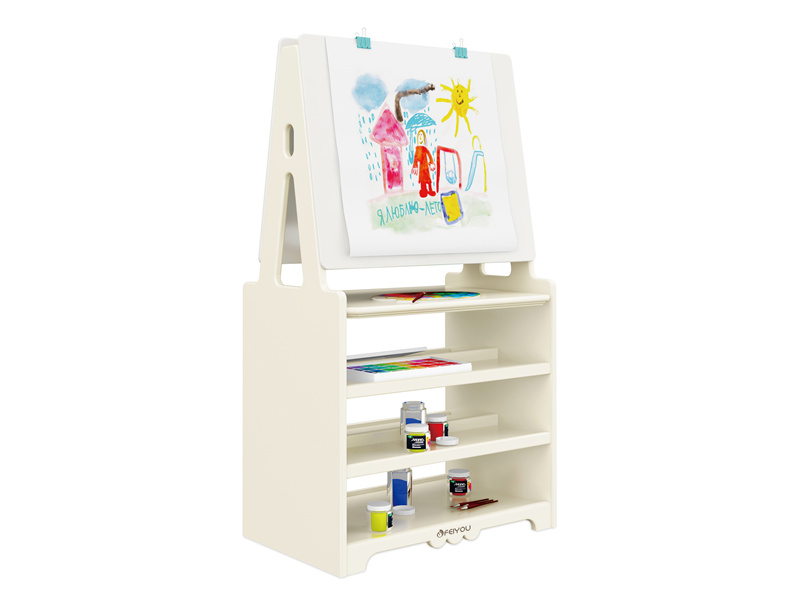 pre-school kids birch wood cabinet china supplier