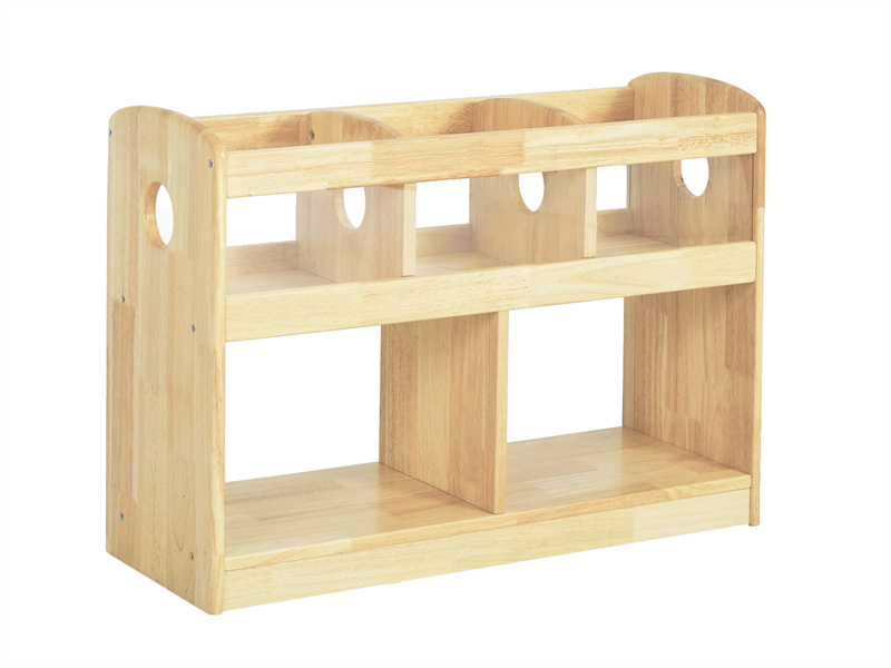 classroom toddler Rubber wood cabinet factory