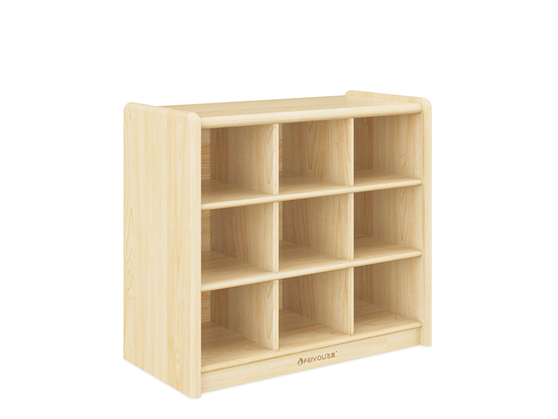 classroom baby birch wood cabinet Factory direct sales