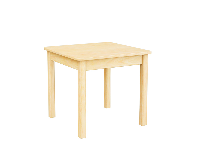 indoor baby Rubber wood table china supplier