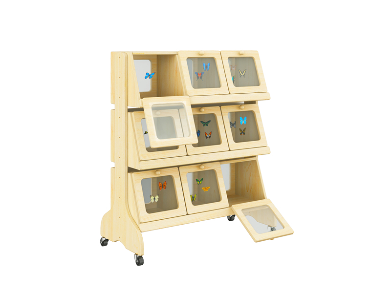 indoor toddler Rubber wood Kindergarten furniture china company