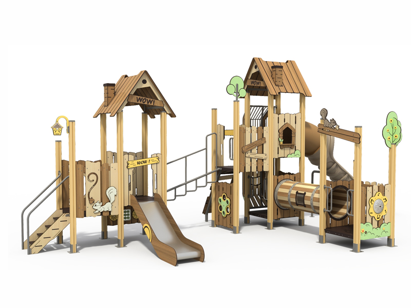 FY167-02outdoor children plastic playground china company