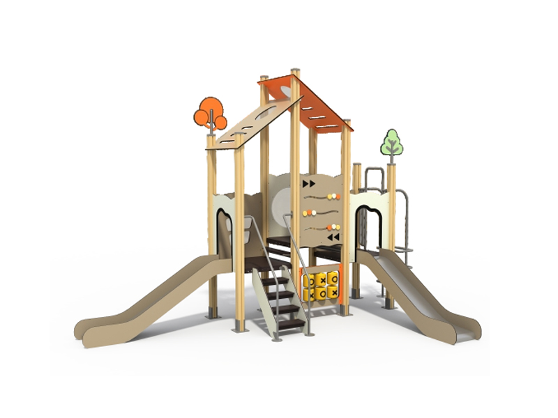 FY174-01 community toddler plastic playground Manufacturer
