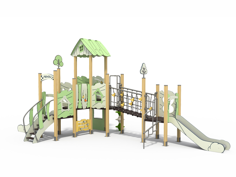 FY175-02 outdoor children HPL playground factory